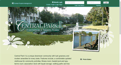 Desktop Screenshot of centralpark2condos.com