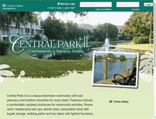 Tablet Screenshot of centralpark2condos.com